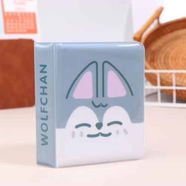 Imagem de Álbum de armazenamento de cartões postais de 7,6 cm com desenho animado, coleção de imagens de ídolos, fichário, cartão de nome, livro