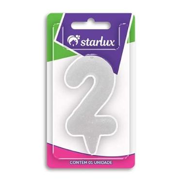 Imagem de Vela Magic Candy, N.2, Branco, Starlux