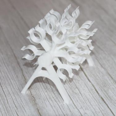 Imagem de PIAOLGYI Organizador de bobina giratória, grampos de bobina para organizar fios e evitar emaranhados, comporta 36 bobinas (branco)