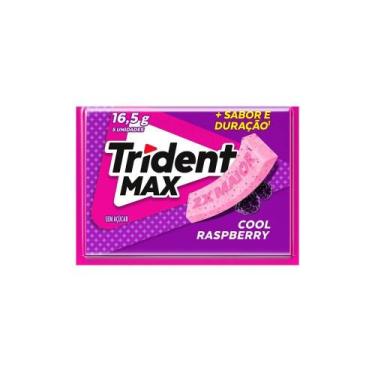 Imagem de Chiclete Max Raspberry Trident 16.5g