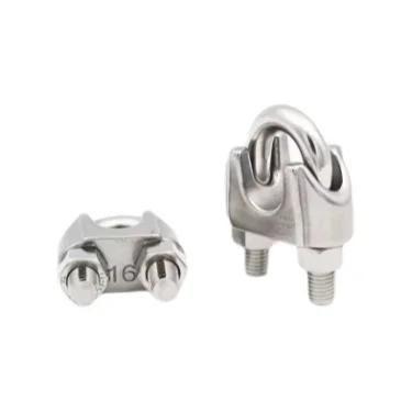 Imagem de Grampo De Cabo De Aço Inoxidável A2 Prata U-Bolt M2-M12, Ferramenta De