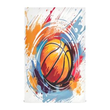 Imagem de Wassud Toalhas de cozinha de basquete toalhas de prato de cozinha 1 pacote panos de prato macios com laço para pendurar toalha de mão super absorvente de secagem rápida toalhas de chá de mesa