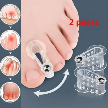 Imagem de Separador De Dedos Para Joanete (2 Peças) - Corretor De Hálux Valgo E 