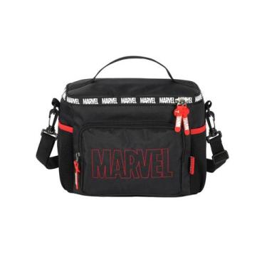 Imagem de Lancheira Térmica Avengers Marvel Oficial Luxo La50033 - Luxcel