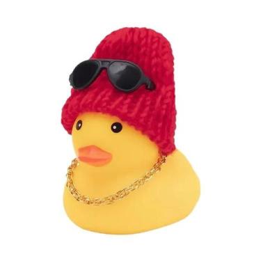 Imagem de Acessório De Painel De Carro Divertido E Moderno: Chapéu De Pato De Bo