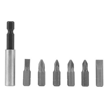 Imagem de Jogo de bits adaptador magnetico aco 45x 7pcs mtx