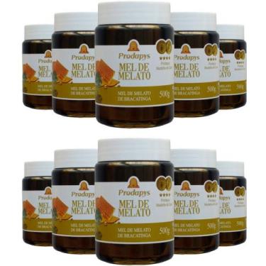 Imagem de Mel Melato de Bracatinga 500g Kit com 10 - Prodapys