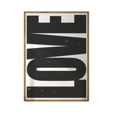 Imagem de Impressões Em Tela Azul E Vermelha Minimalistas Para O Dia Dos Namorad