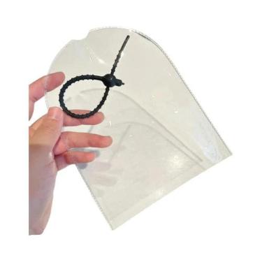 Imagem de Capa Protetora Transparente Impermeável De PVC Para Boneca Labubu De 1