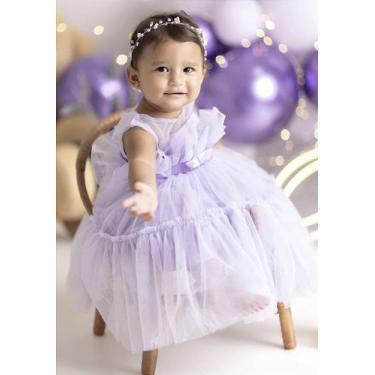 Imagem de Tiara Borboleta Madrepérola Lilás - Acessório Infantil Personalizável 