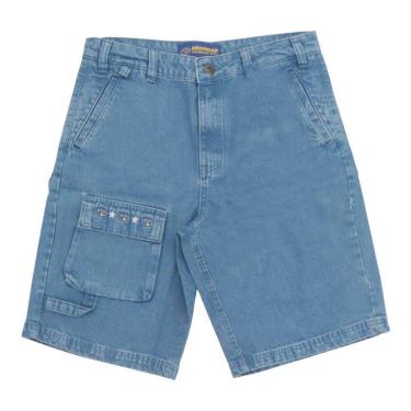 Imagem de Bermuda Drop Dead Jeans Denin Pocket Short - Azul-Masculino