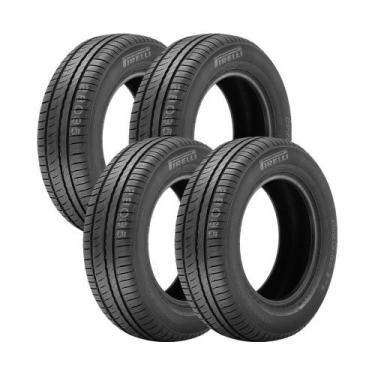 Imagem de Jogo 4 Pneus Pirelli Aro 15 Cinturato P1 (KS) 195-65R15 91H
