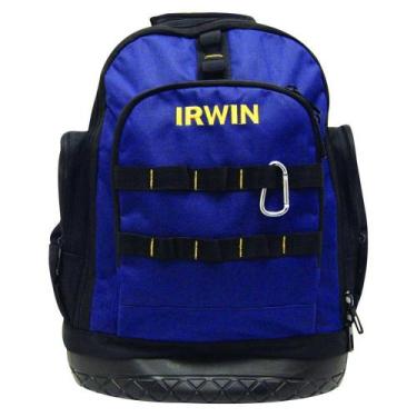 Imagem de Mochila Irwin Azul E Preta Com Base Emborrachada À Prova D'água 483 Mm
