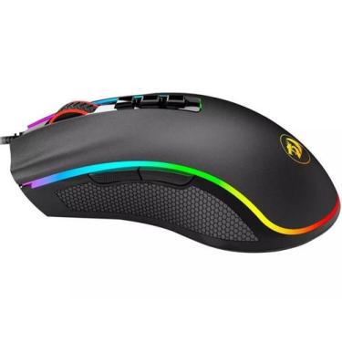 Imagem de Mouse Gamer Redragon Cobra Chroma RGB 10000DPI 7 Bot - Preto