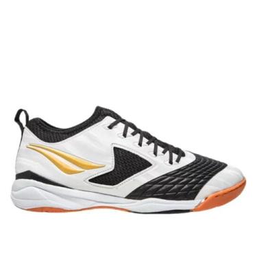 Imagem de Chuteira Masculina Futsal Penalty Max 1000 Ecoknit 124223134, Branco, 