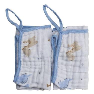 Imagem de Pano De Boca Soft Com Prendedor Chupeta 2 Unidades Baby Incomfral Baby