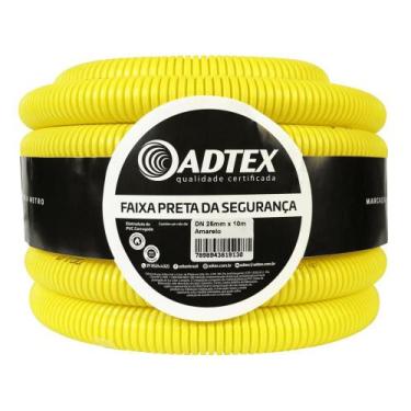Imagem de Adtex corrugado amarelo 3/4 25mm 10 m