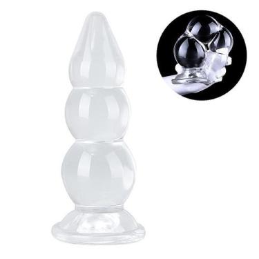 Imagem de Plug Anal Em Silicone Grande Dilatador Escalonado 22cm