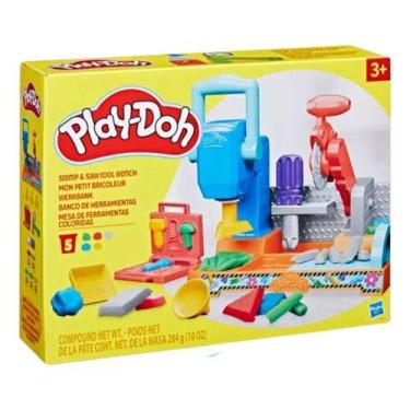 Imagem de Massinha Play Doh Mesa De Ferramentas Coloridas Hasbro F9141