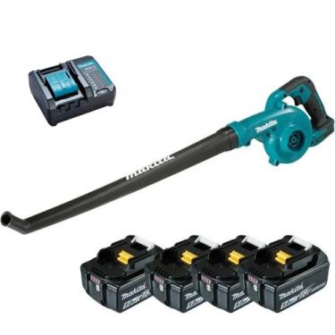 Imagem de Soprador de Folhas 18V DUB186Z com 4 Baterias 5Ah e Carregador Bivolt 
