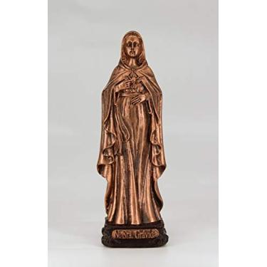 Imagem de Imagem Nossa Senhora grávida (15 cm) - Resina - Pintura Bronze