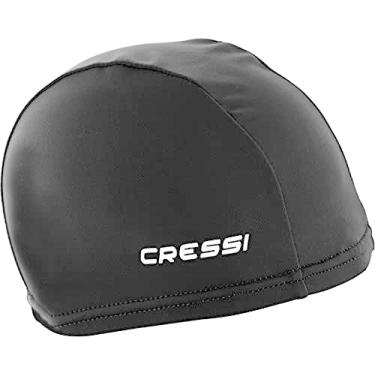 Imagem de Cressi Touca de natação super elástica, preta
