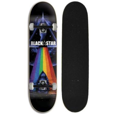 Imagem de Skate Street Completo Iniciante Black Star - Zepplin