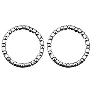 Imagem de Lowrider 2 Rolamentos de Fone de Ouvido 5/32" Tamanho da Bola x 16 Bolas. Serve para fone de ouvido de 2,5 cm. Conjunto de rolamento. Par de rolamentos. Conjunto de cabeça de bicicleta, fone de ouvido para bicicleta, bicicletas, cruiser de praia, limusinas, bicicletas elásticas.
