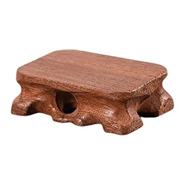 Imagem de Fancyes Suporte de madeira para expositor de bola de suporte para bola de adivinhação de, S