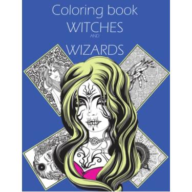 Imagem de Coloring Book Witches And Wizards