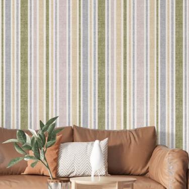 Imagem de Papel de Parede Texturizado Linho Colorido