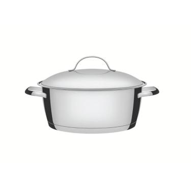 Imagem de Caçarola Rasa Allegra 22 Cm 3,3 L Em Aço Inox