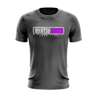 Imagem de Camiseta Jiu Jitsu Padrão Shap Life Roxo Unissex Treino