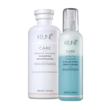 Imagem de Home Care Keune Keratin Smooth Shampoo E Spray 2 Phase