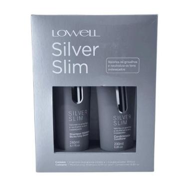 Imagem de Lowell Silver Slim Shampoo Condicionador Matizador Neutraliza Tons Ind