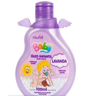 Imagem de Oleo Corporal Baby Muriel Lavanda 100Ml
