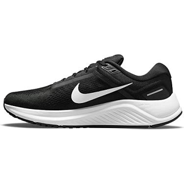 Imagem de NIKE Air Zoom Structure 24 Men's Trainers Sneakers Road Running Shoes DA8535 (Black/White 001), Black White, 8.5