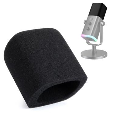 Imagem de YOUSHARES Microfone de espuma compatível com microfone Fifine AM8 USB para gravação, podcasting, filtro pop de microfone