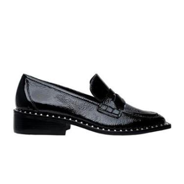 Imagem de Mocassim Feminino Carrano Couro Verniz Preto - 759004-Feminino