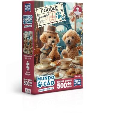 Imagem de Toyster - Quebra-cabeça: Coleção Mundo Cão - Poodle Francês - 500 peças nano - Game Office