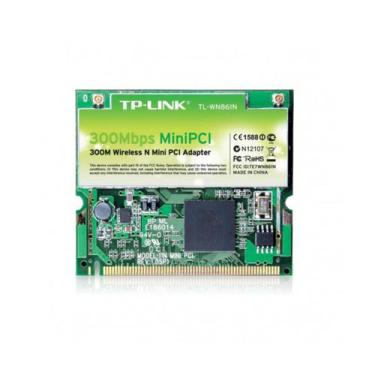 Imagem de Placa De Rede Tp-Link Mini Pci Wireless N 300 Mbps - Tl-Wn861n