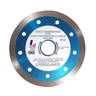 Imagem de Disco Diamantado Liso Porcelanato 110 X 1,6mm 4425 Lotus