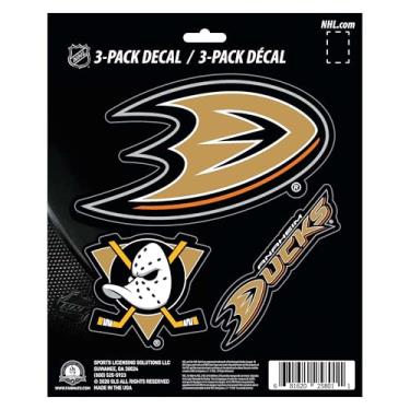 Imagem de Decalque do time de patos Anaheim NHL, pacote com 3