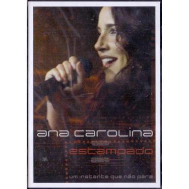 Imagem de Dvd Ana Carolina - Estampado Um Instante Que Não Pára - BMG