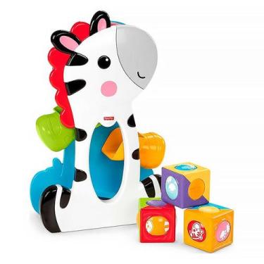 Imagem de Blocos de Encaixe Divertido Zebra Fisher-Price CGN63 - Mattel