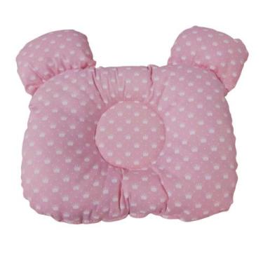 Imagem de Travesseiro Bebê Plagiocefalia Posição Anti Cabeça Chata - Luma Confor