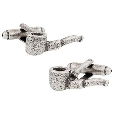 Imagem de Abotoaduras de fumaça com caixa de apresentação Cuff-Daddy