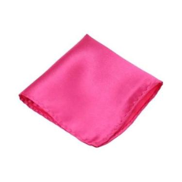 Imagem de Lenço de Bolso Masculino Vintage - Quadrado, Sólido e para Padrinhos d