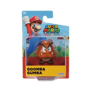 Imagem de Boneco Articulado Goomba de 4cm - Super Mario