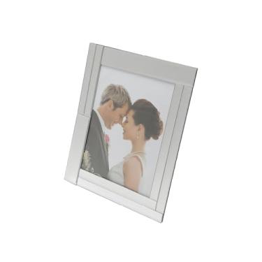 Imagem de Rojemac PORTA-RETRATO VIDRO ESPELHADO 10x15cm, TRANSPARENTE